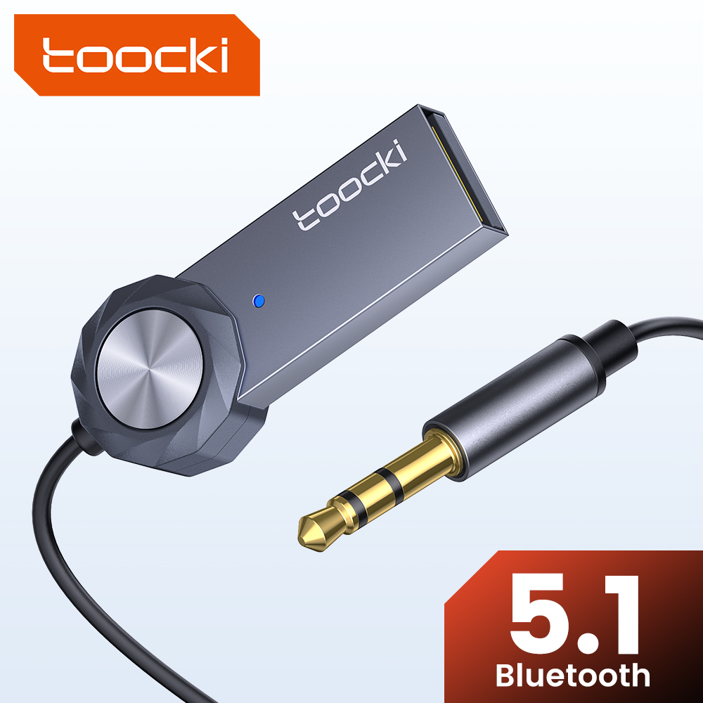 Robot Bluetooth Car - Toocki adaptor penerima Audio mobil, Bluetooth