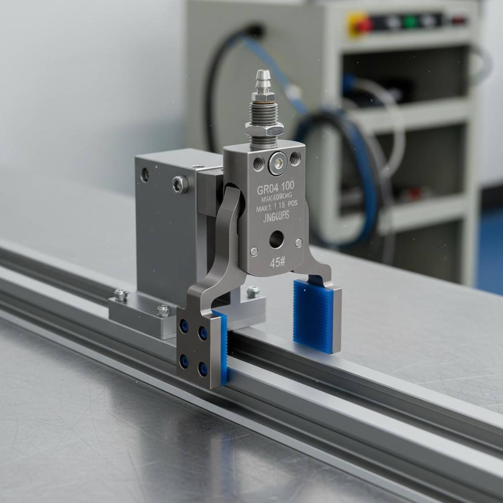 Robot Gripper - Penjepit Pneumatik Mini Kekuatan Penjepit Kuat