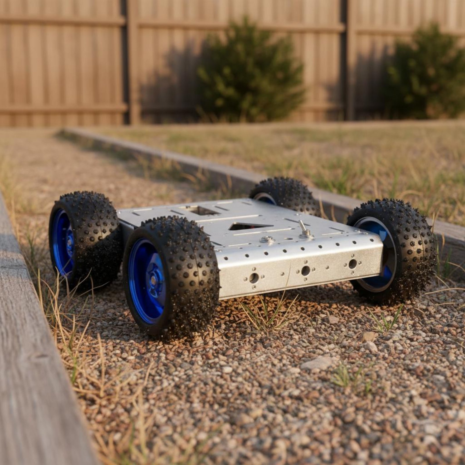 Robot Car Kit - Sasis Mobil Pintar 4WD Kapasitas Beban