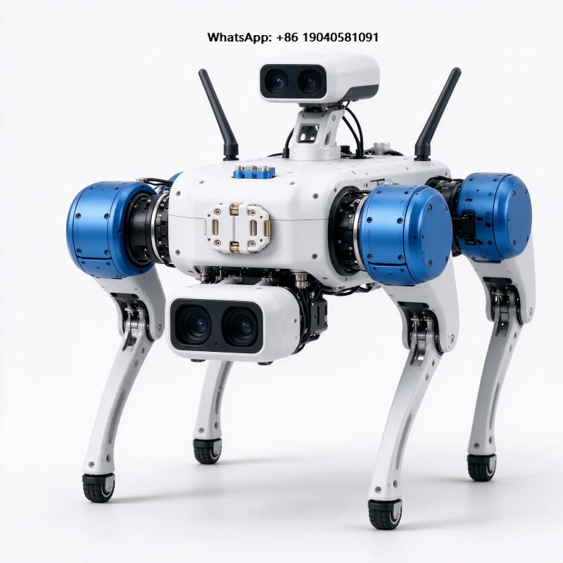 Robot Wheel - Robot Beroda dengan Empat Kaki, Model
