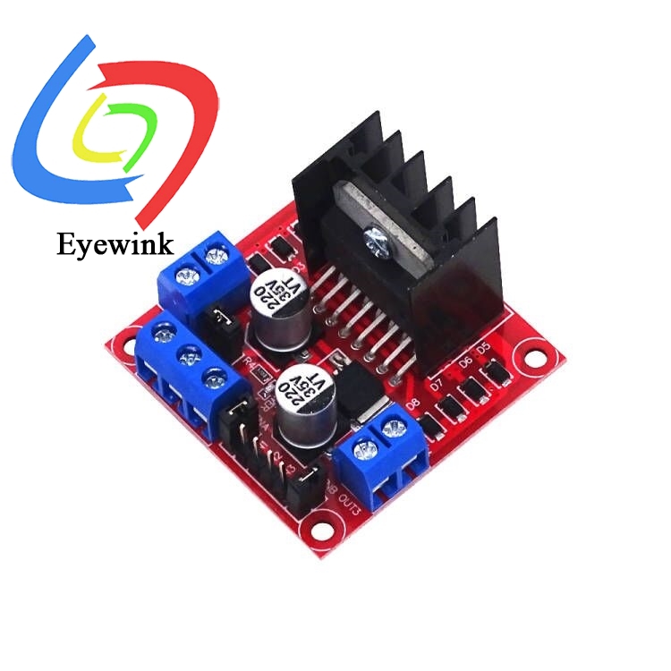 Motor Driver L298N - Modul Pengontrol Motor Stepper L298N Dual