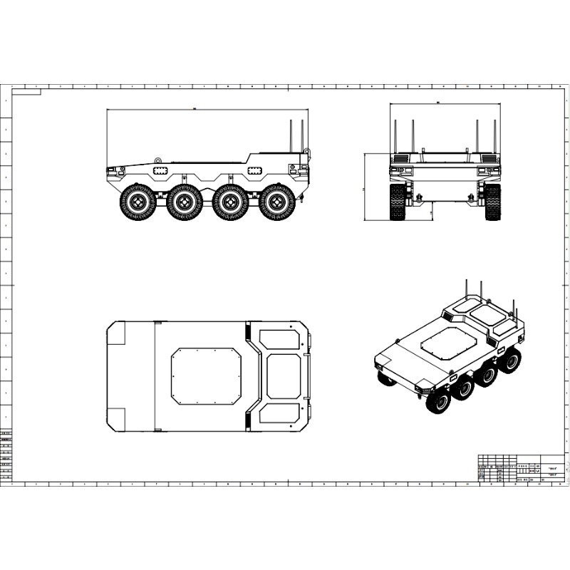 Robot dengan Kecepatan Tinggi  - Robot Chassis ulasan dan harga