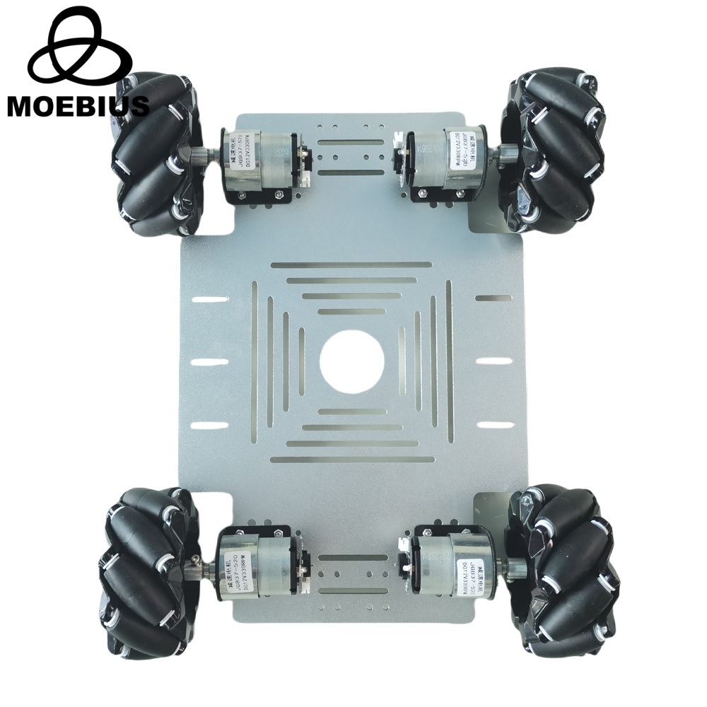 Kit Mobil Robot Roda Mecanum 4 - Ros Robot ulasan dan harga
