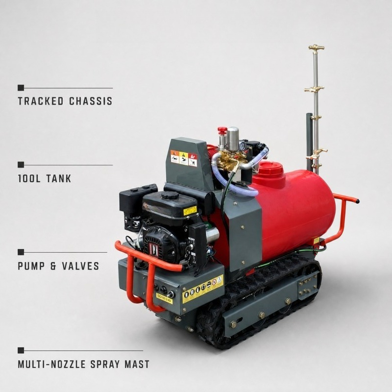 Robot Penyemprot dengan Kontro - Robot Chassis ulasan dan harga