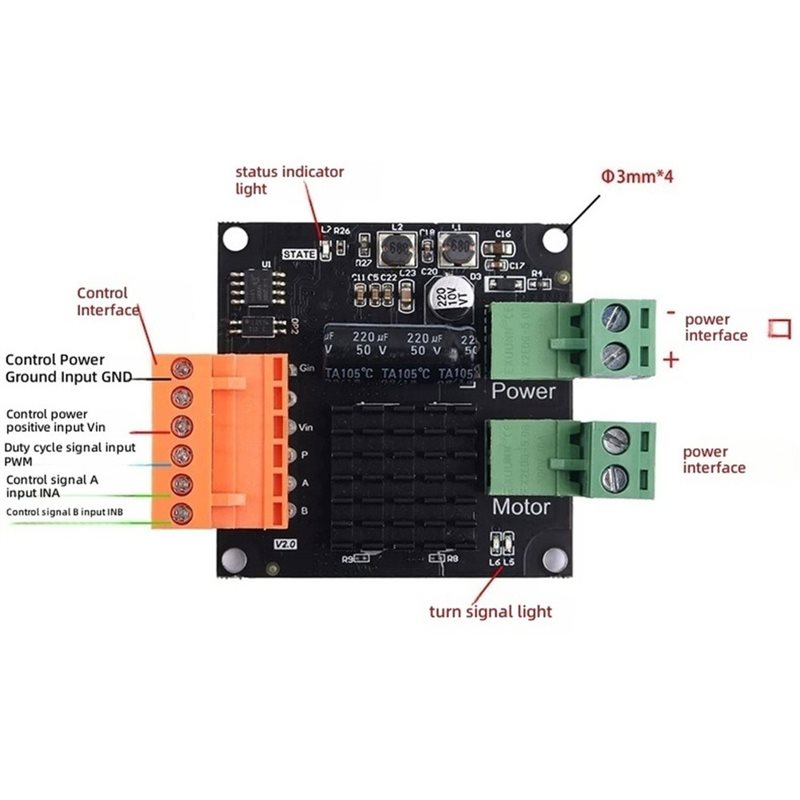 Y50A – Modul Penggerak Motor D - Motor Driver Module ulasan dan harga