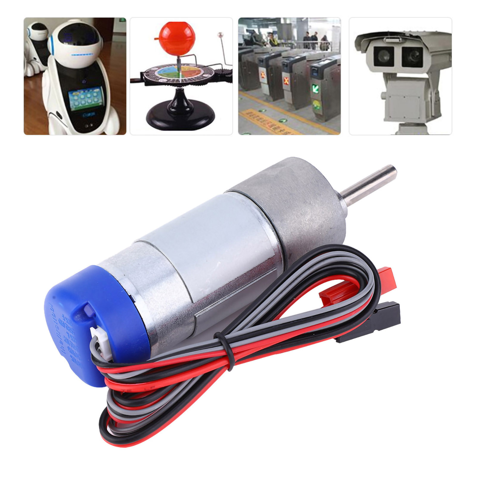 1 Buah Motor Encoder DC 12V 10 - Dc Motor 12V ulasan dan harga