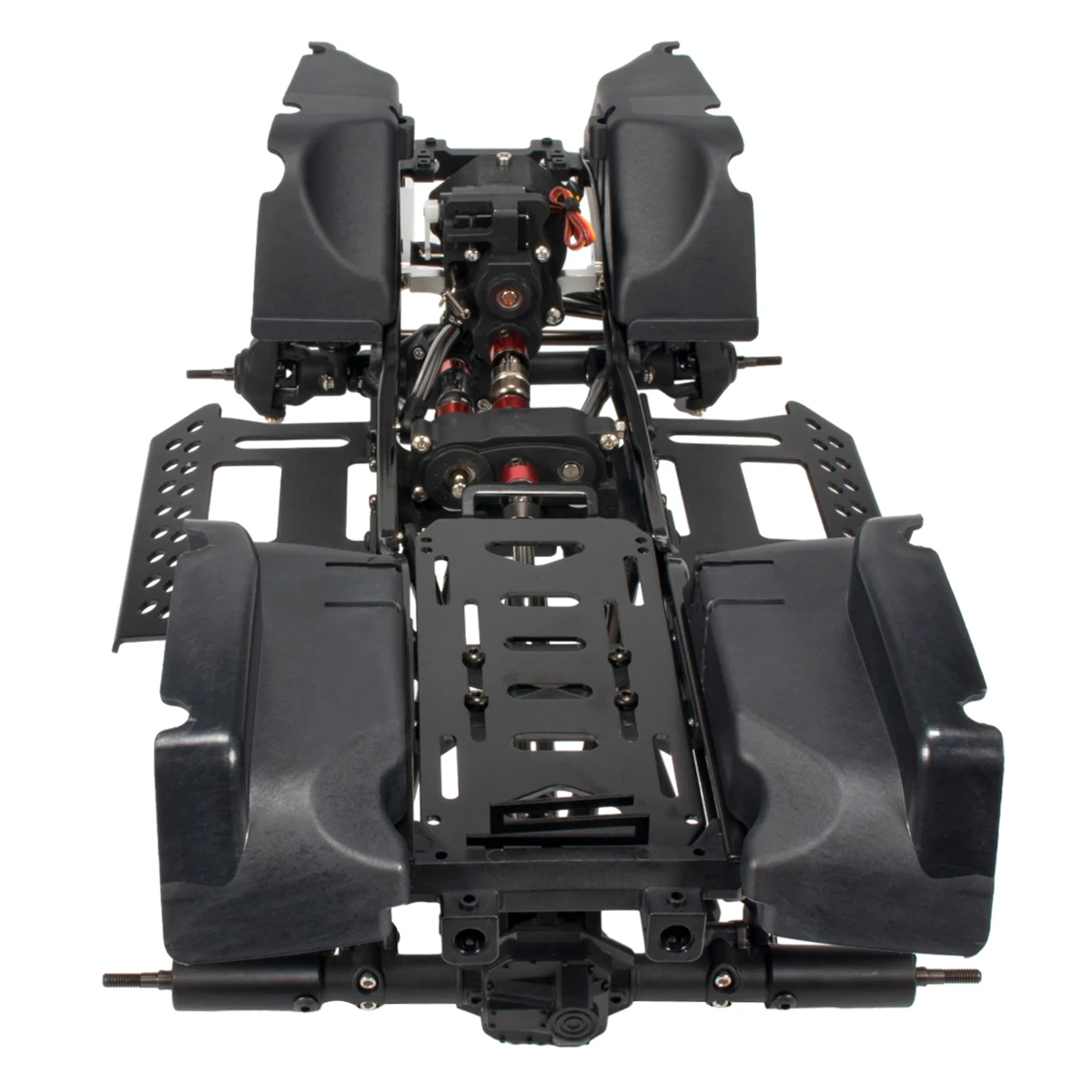 Kit sasis perayap RC 1/10 deng - Robot Car Kit ulasan dan harga