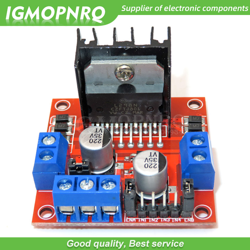 1 buah modul papan pengontrol  - L298N Module ulasan dan harga