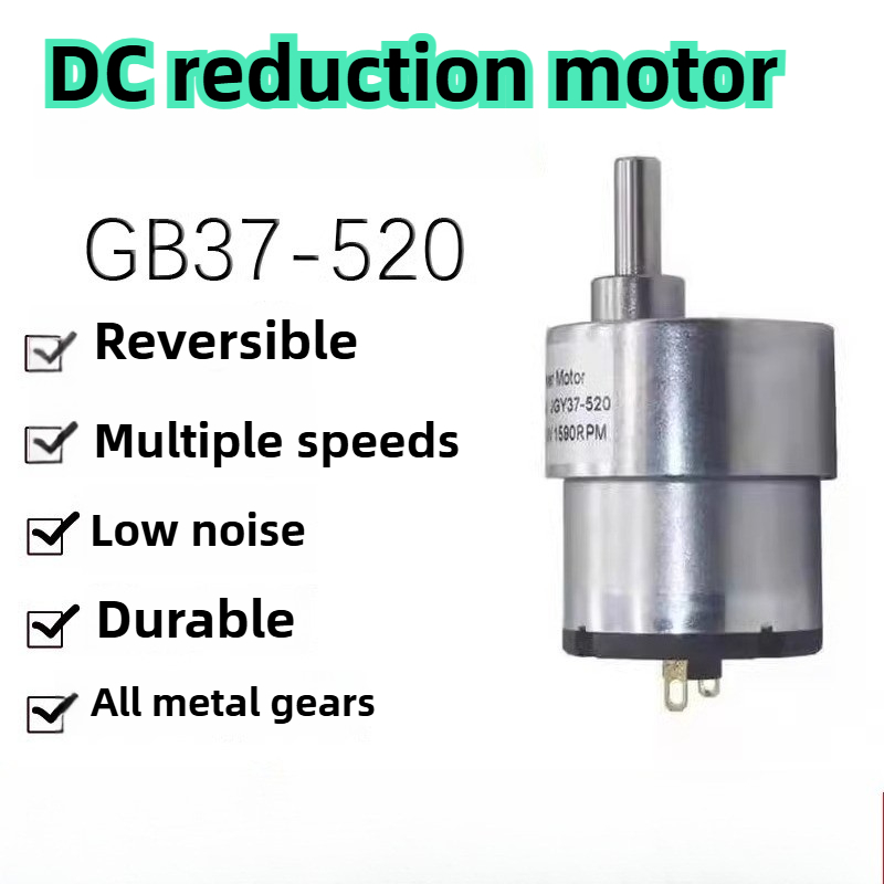 Motor Roda Gigi DC 12V/24V 7RP - Dc Motor ulasan dan harga