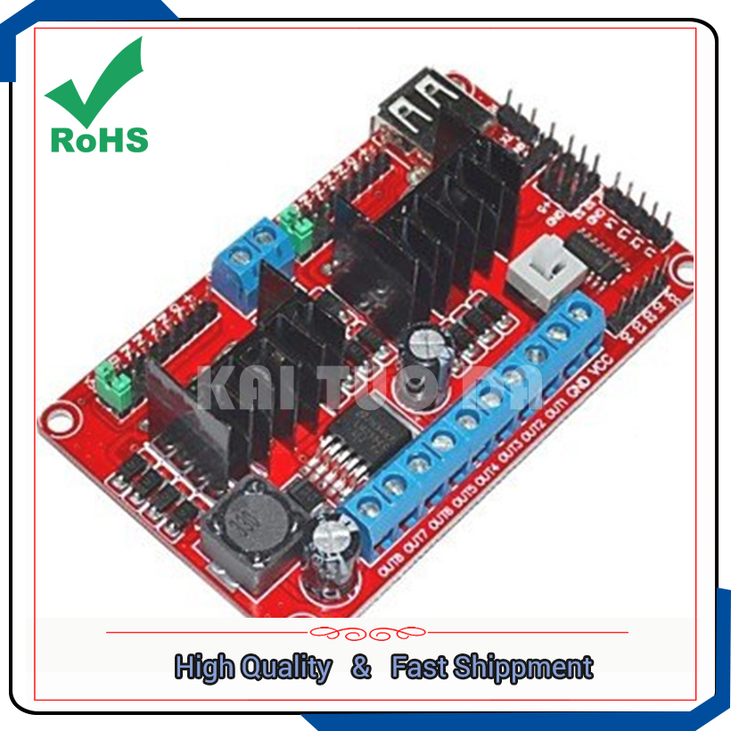 L298N V3 / empat 4 DC modul pe - Motor Driver L298N ulasan dan harga