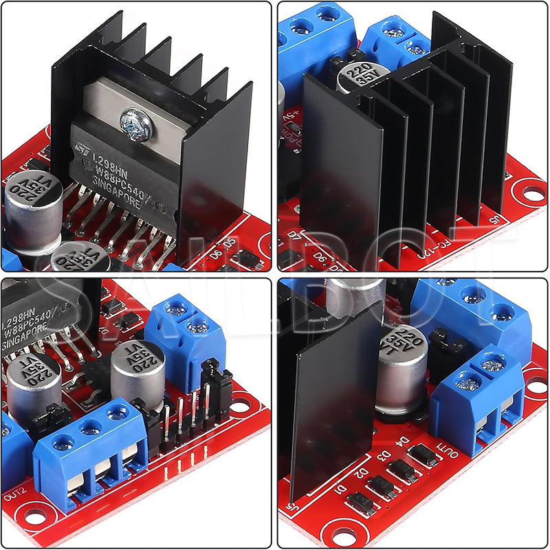 1/5/10 Buah L298N DC Motor Dri - Motor Driver L298N ulasan dan harga