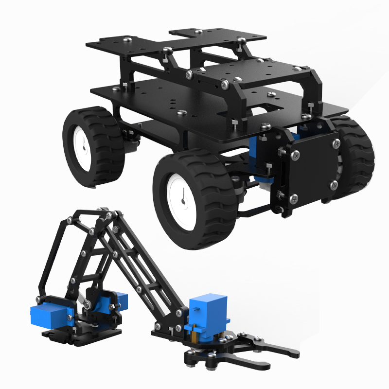 Mobil Robot Akrilik 4WD dengan - Stm32 Robot ulasan dan harga