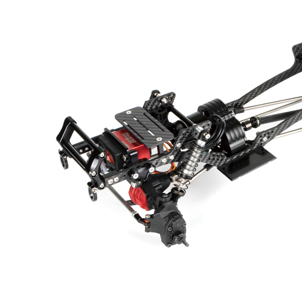 Kit sasis serat karbon LCG Fra - Robot Car Kit ulasan dan harga
