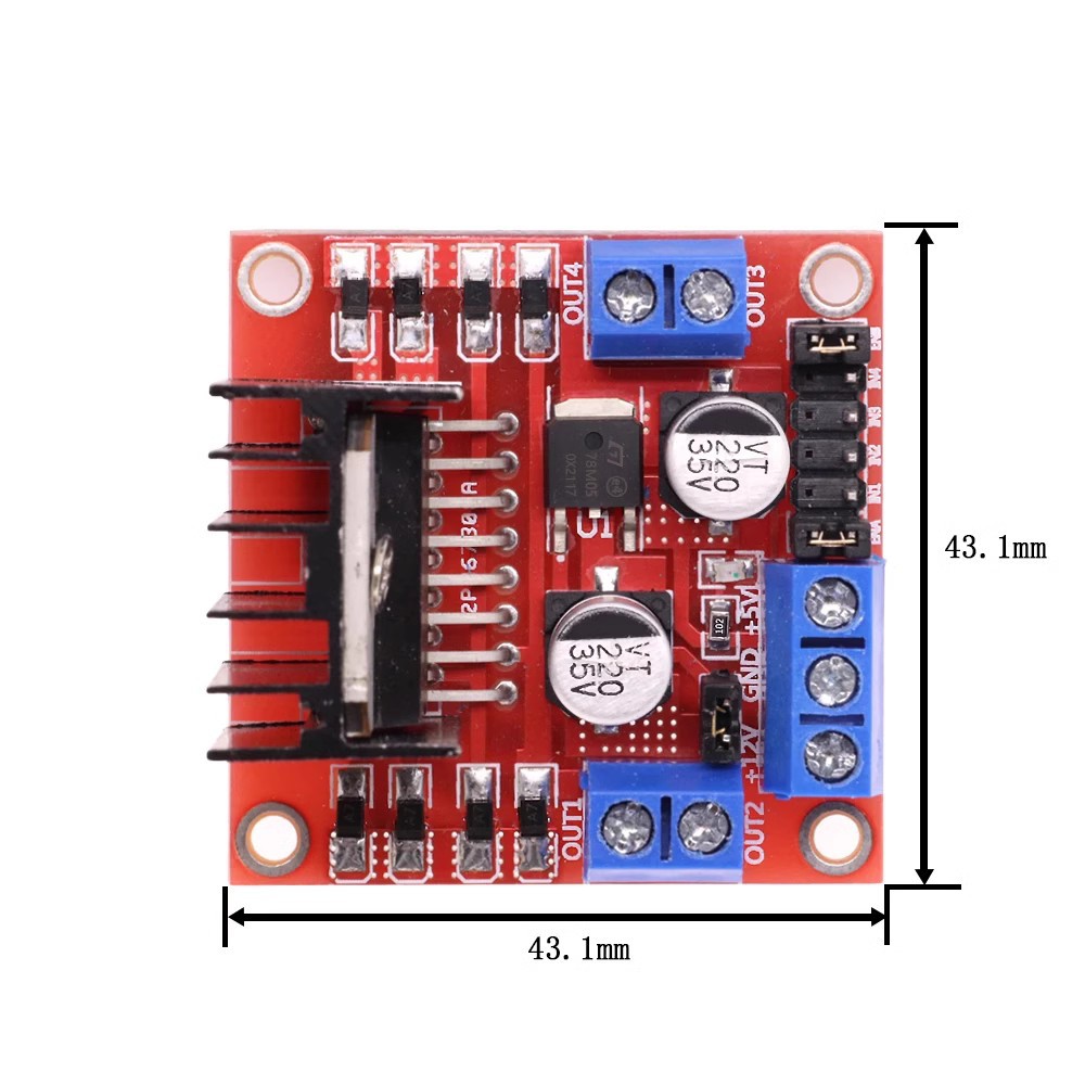 1 ~ 100 Buah L298N DC Modul Pa - Motor Driver L298N ulasan dan harga