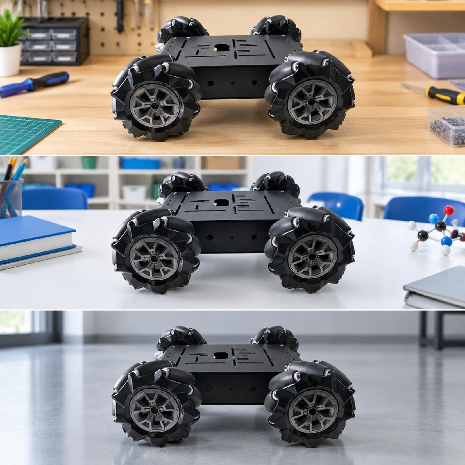 Rangka Sasis Mobil RC Multidir - Robot Car Kit ulasan dan harga