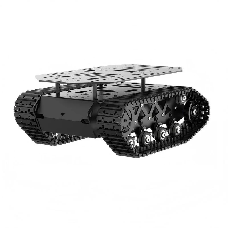 Kit Robot Tank Logam Penuh den - Robot Car Kit ulasan dan harga