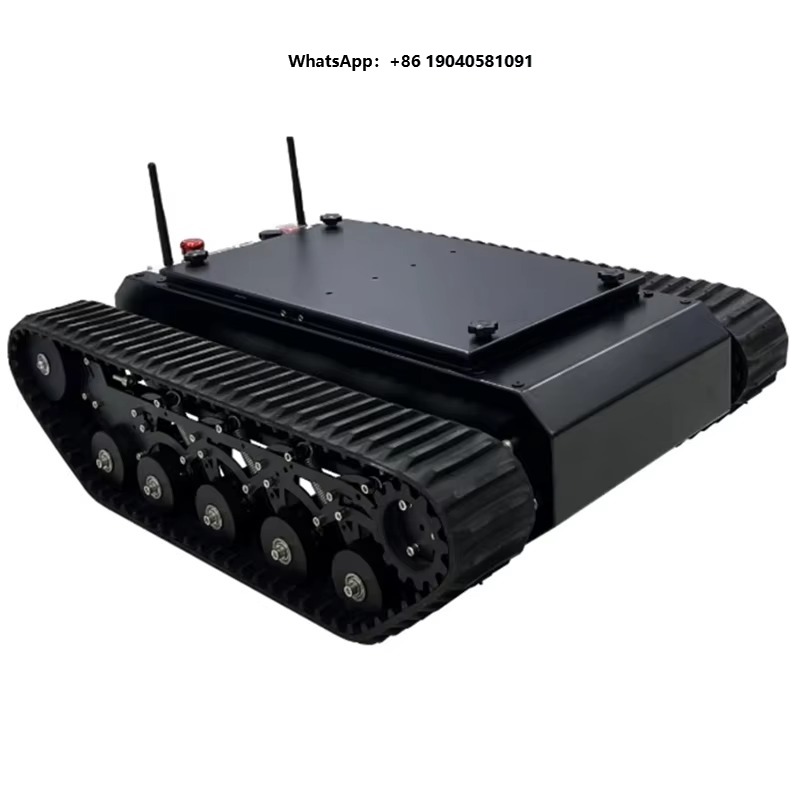 Sasis Robot Beroda Rantai UGV  - Robot Chassis ulasan dan harga