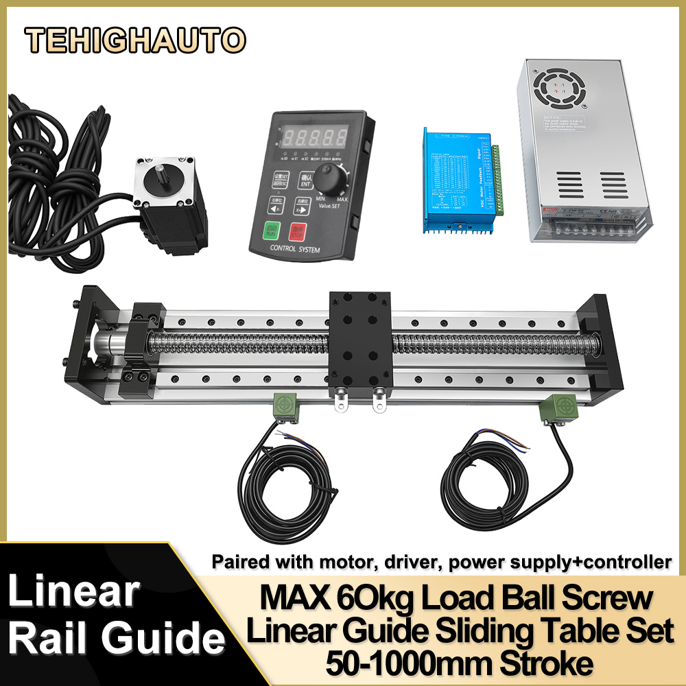 Kit Rel Linear Meja Geser CNC  - Motor Driver Module ulasan dan harga