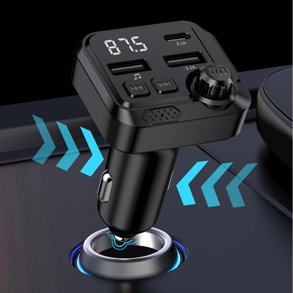 Transmitter FM Mobil Bluetooth - Robot Bluetooth Car ulasan dan harga