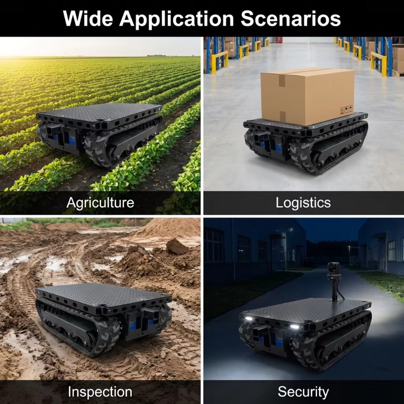 Rangka Rantai Beroda dengan Ka - Robot Chassis ulasan dan harga