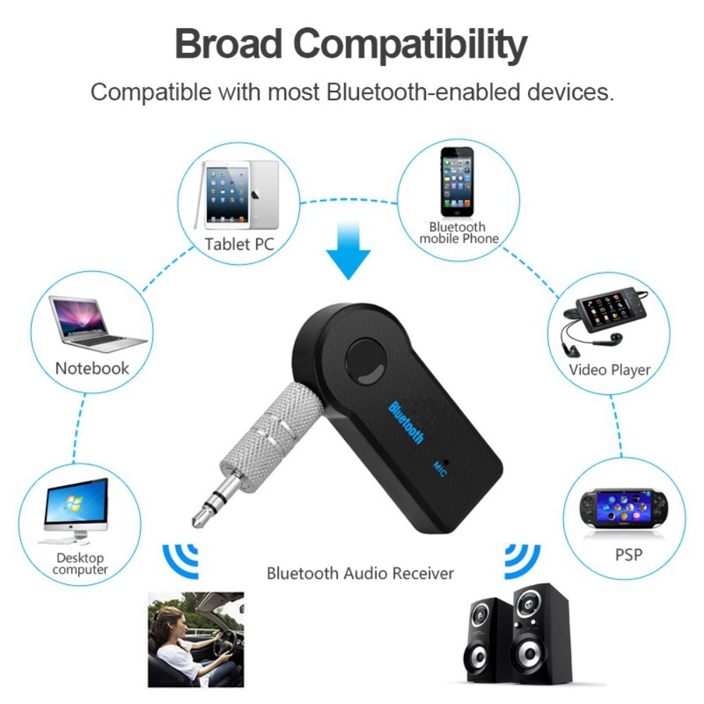 Adaptor Penerima Bluetooth 5.0 - Robot Bluetooth Car ulasan dan harga
