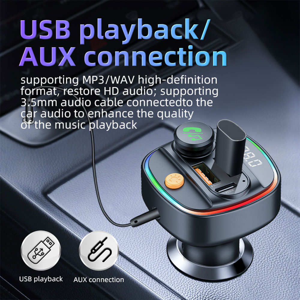 Transmitter FM Bluetooth 5.4 H - Robot Bluetooth Car ulasan dan harga