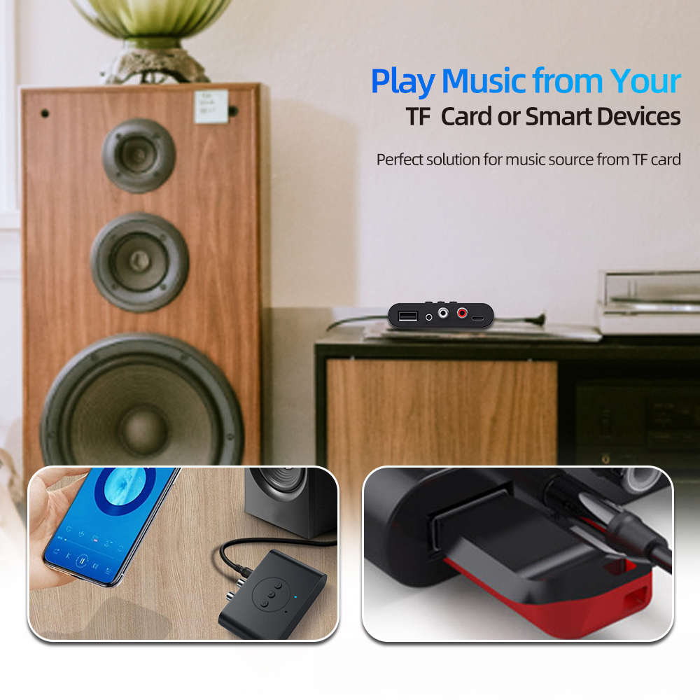 Penerima Audio Bluetooth 5.0 N - Robot Bluetooth Car ulasan dan harga