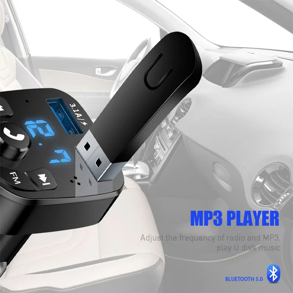 Pemancar FM 5.0 Kompatibel den - Robot Bluetooth Car ulasan dan harga