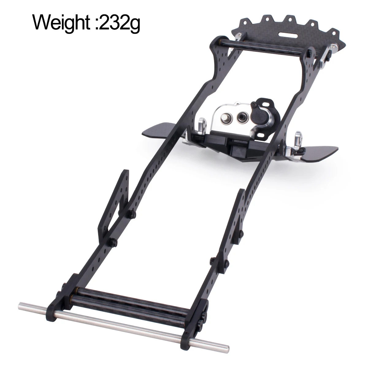 Kit Sasis LCG Serat Karbon den - Robot Car Kit ulasan dan harga